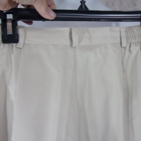 Beige Dress Pants Slacks Straight Leg Size 12 CB Collection - Picture 5 of 5